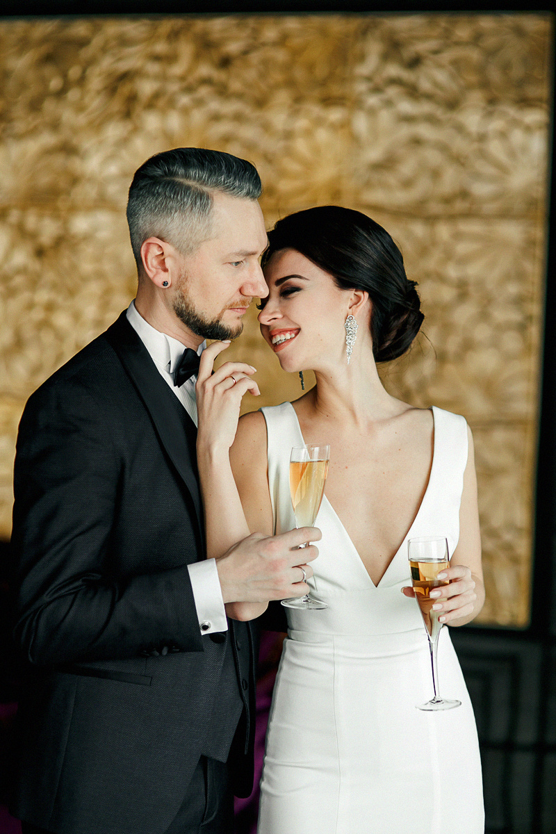 АРХИВ Мари и Олег в Москва-Сити. Свадебный фотограф Москва