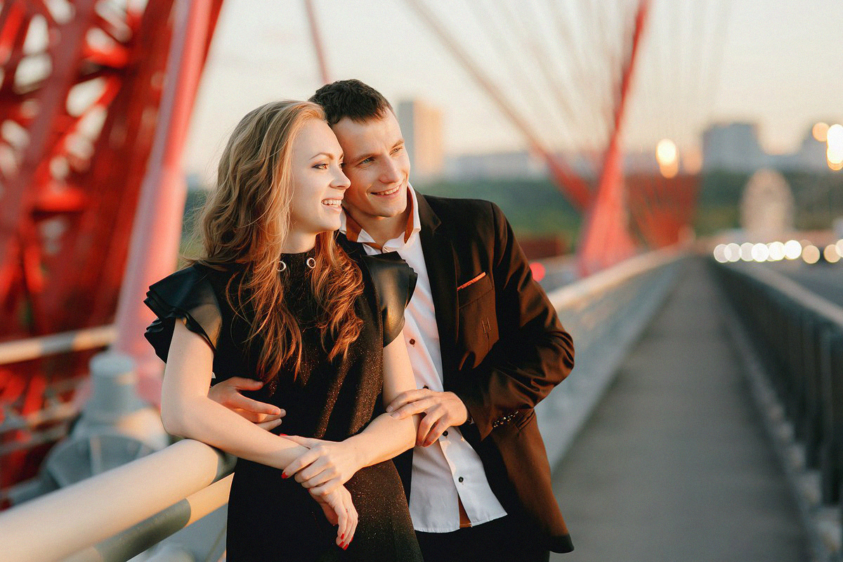АРХИВ Сергей и Виктория. Живописный мост. Свадебный фотограф Москва