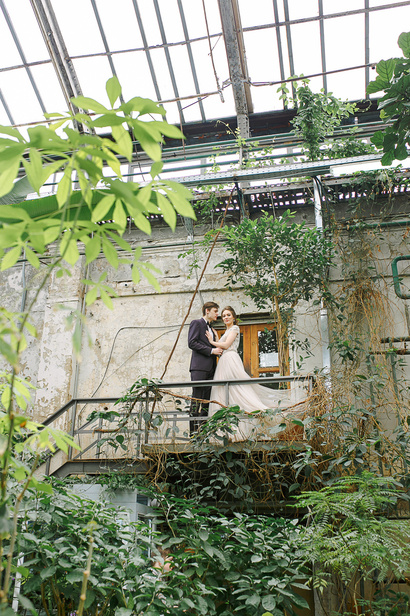 АРХИВ Анастасия и Дмитрий. Ботанический Сад. Свадебный фотограф Москва