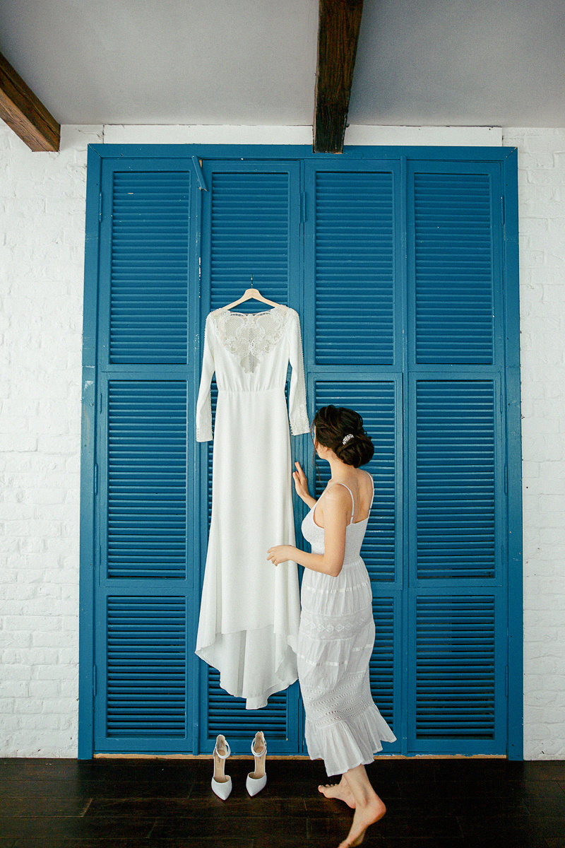 АРХИВ Марина и Александр. Студия Вайт. Свадебный фотограф Москва