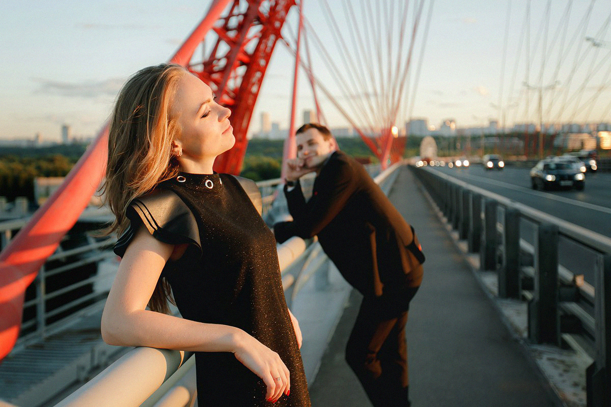 АРХИВ Сергей и Виктория. Живописный мост. Свадебный фотограф Москва