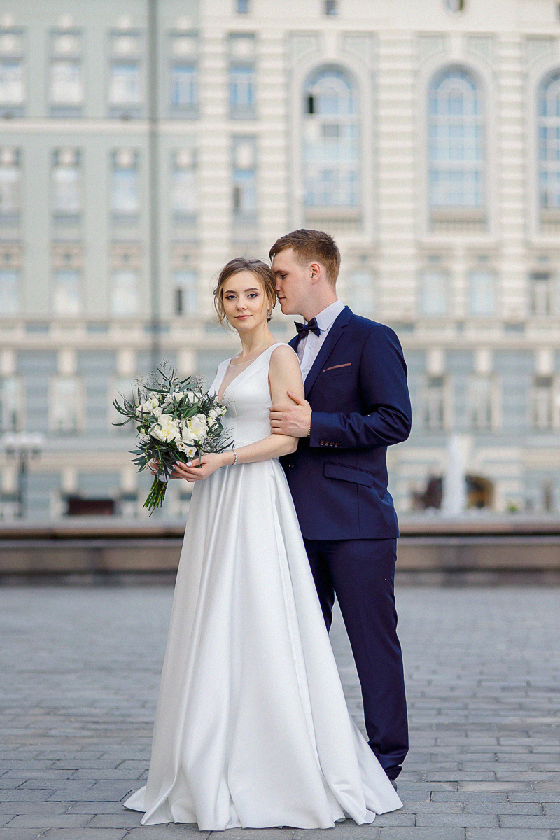 АРХИВ Александра и Павел: Отель ГРАДА, прогулка у Большоего Театра. Свадебный фотограф Москва