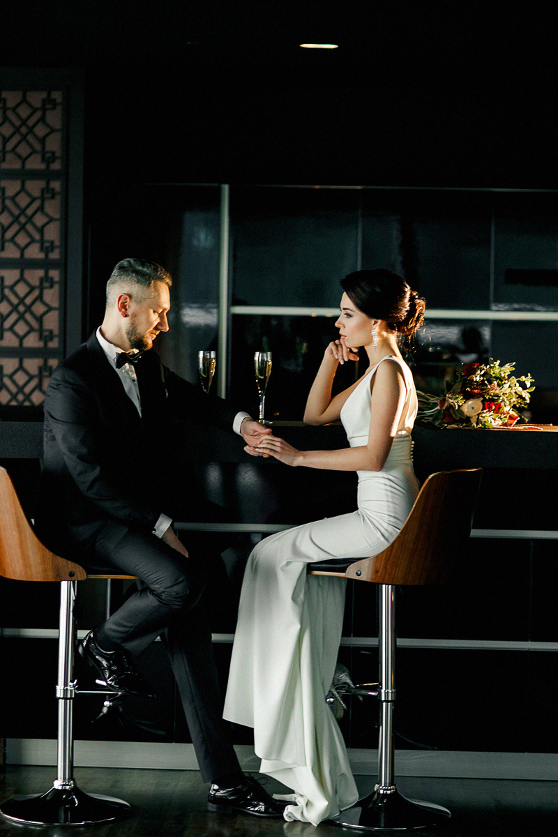 АРХИВ Мари и Олег в Москва-Сити. Свадебный фотограф Москва