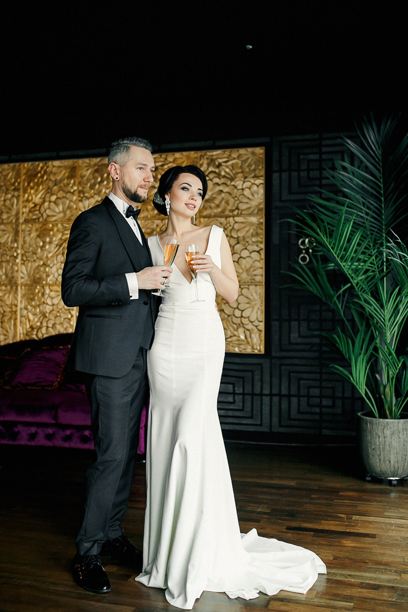 АРХИВ Мари и Олег в Москва-Сити. Свадебный фотограф Москва