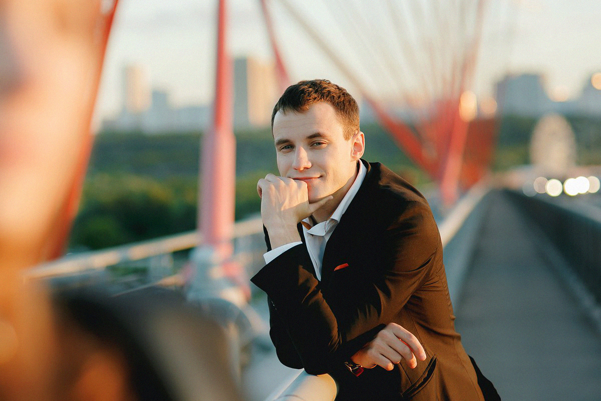 АРХИВ Сергей и Виктория. Живописный мост. Свадебный фотограф Москва