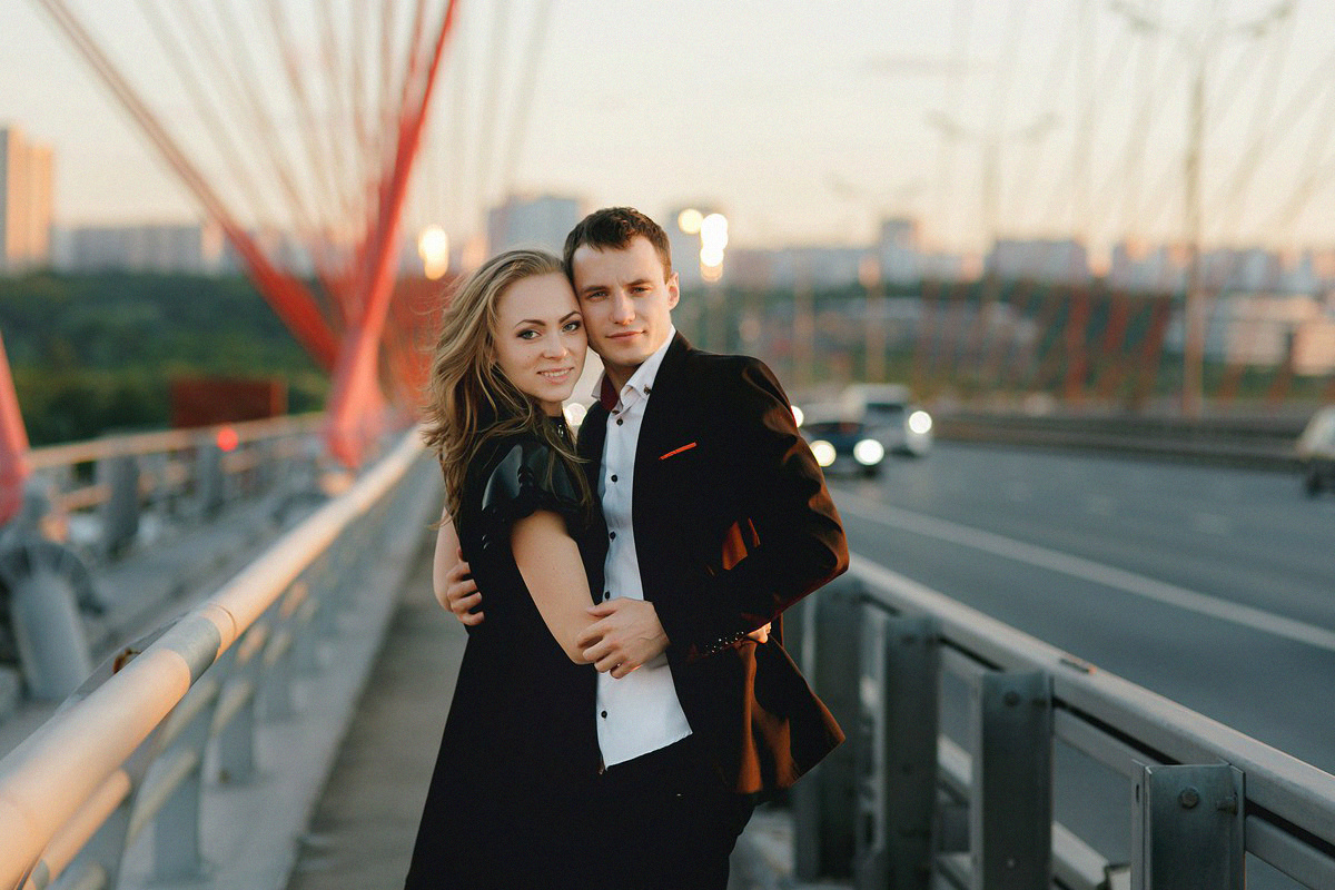 АРХИВ Сергей и Виктория. Живописный мост. Свадебный фотограф Москва