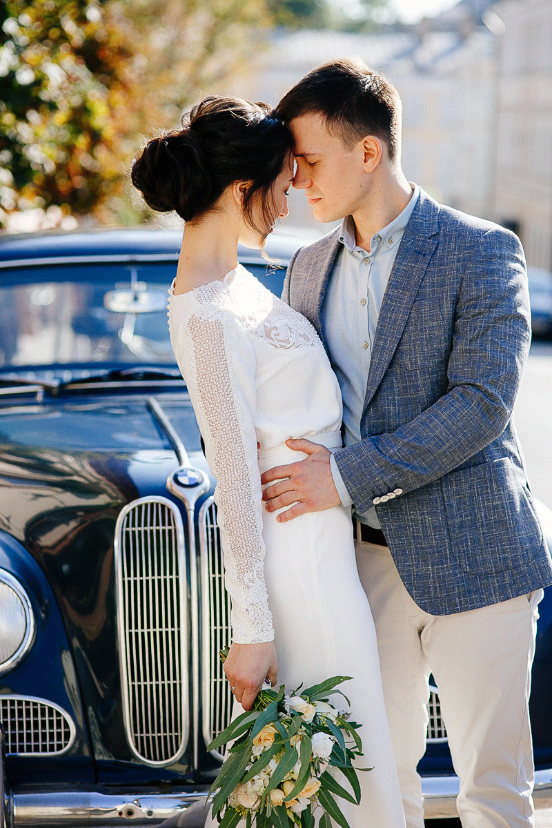 АРХИВ Марина и Александр. Студия Вайт. Свадебный фотограф Москва