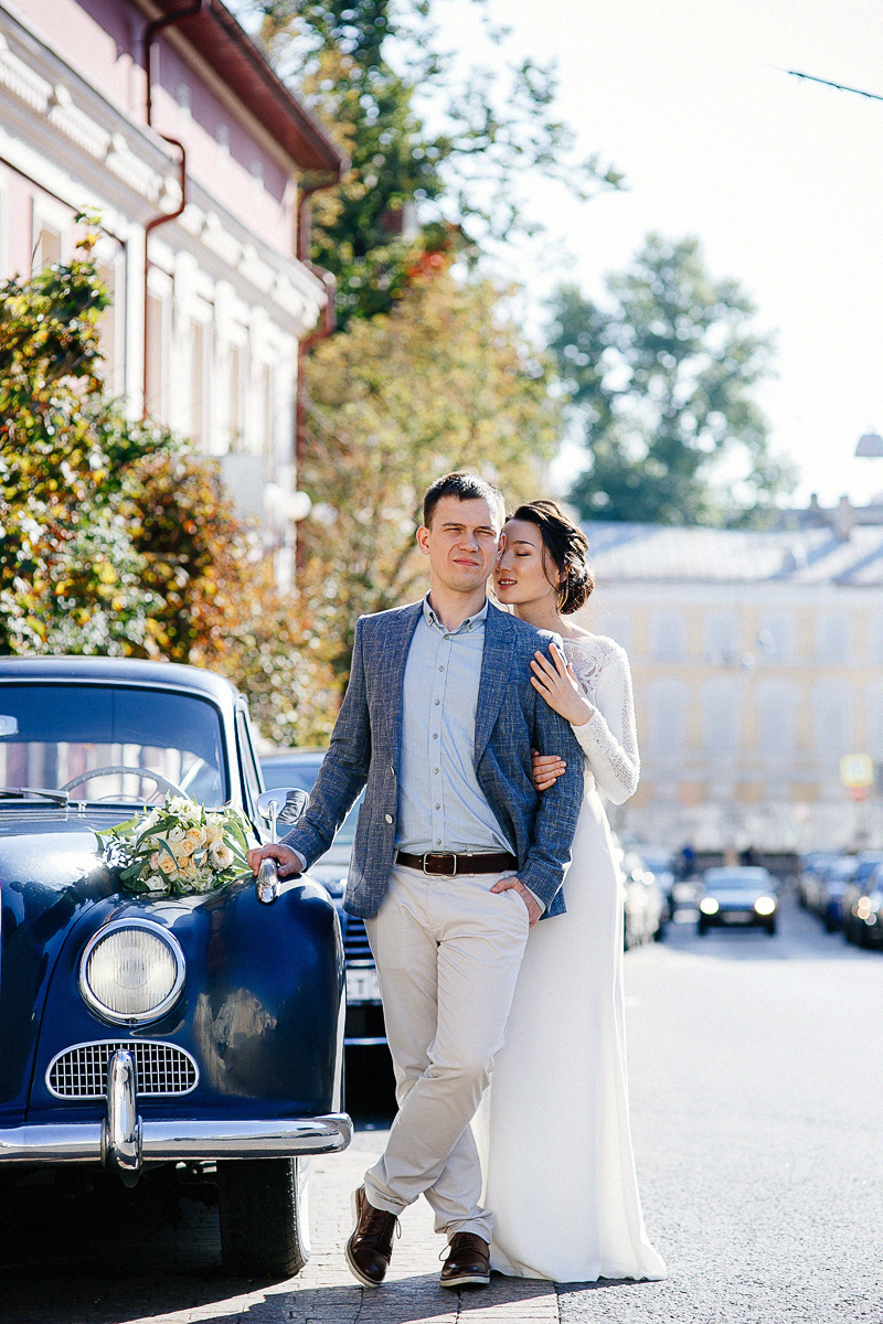 АРХИВ Марина и Александр. Студия Вайт. Свадебный фотограф Москва