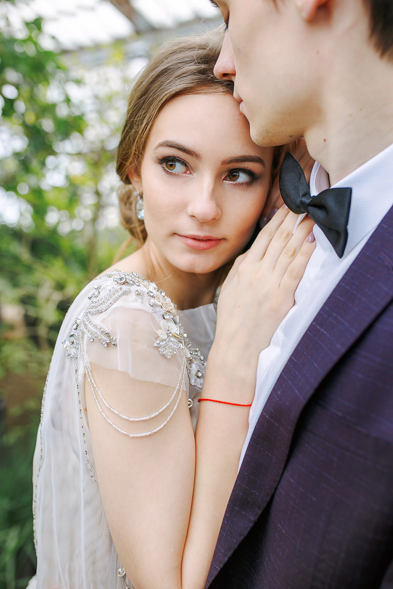 АРХИВ Анастасия и Дмитрий. Ботанический Сад. Свадебный фотограф Москва