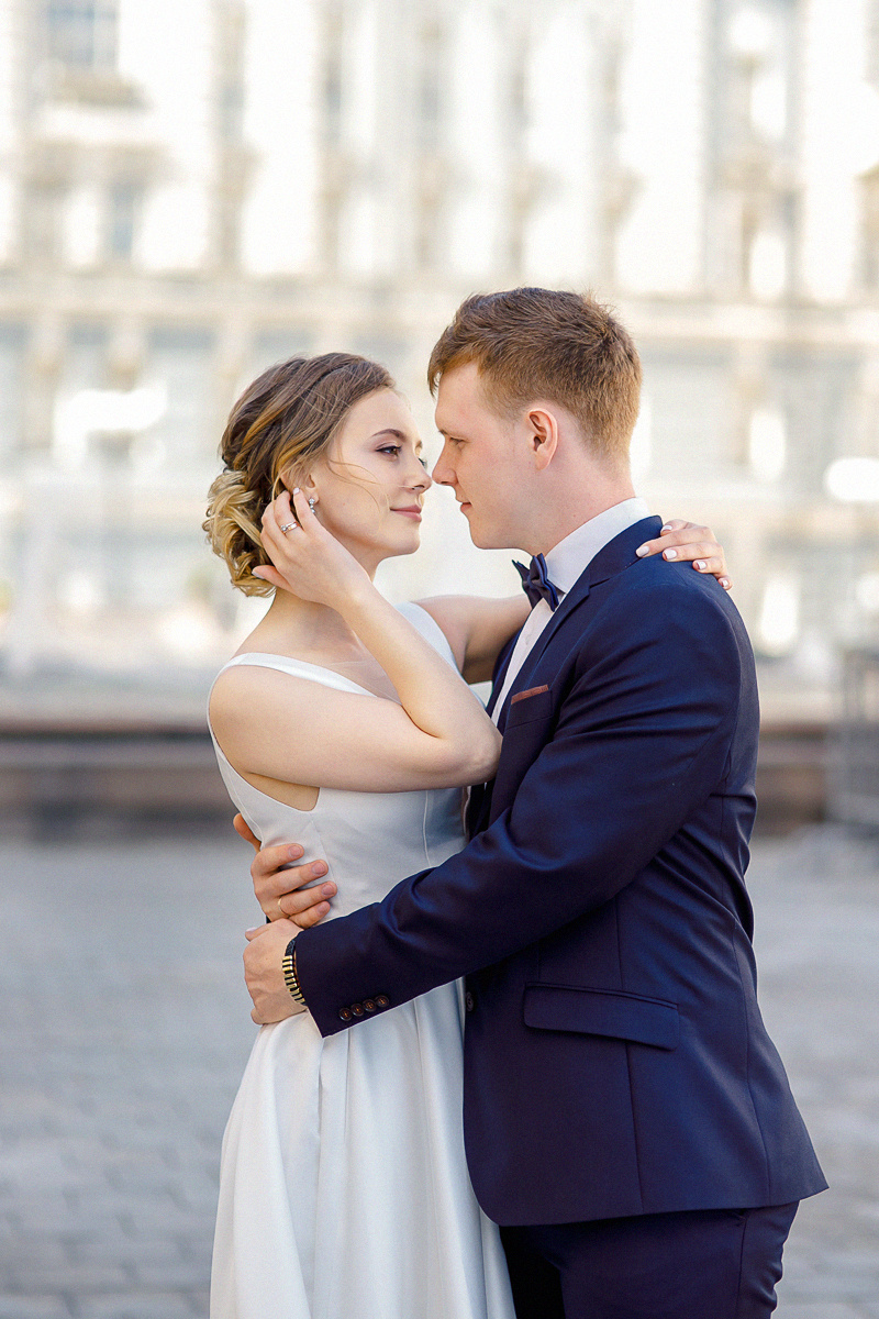 АРХИВ Александра и Павел: Отель ГРАДА, прогулка у Большоего Театра. Свадебный фотограф Москва