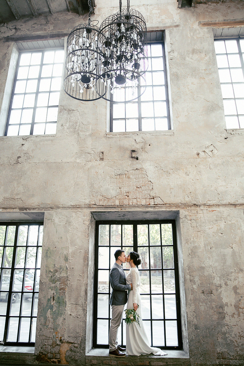 АРХИВ Марина и Александр. Студия Вайт. Свадебный фотограф Москва