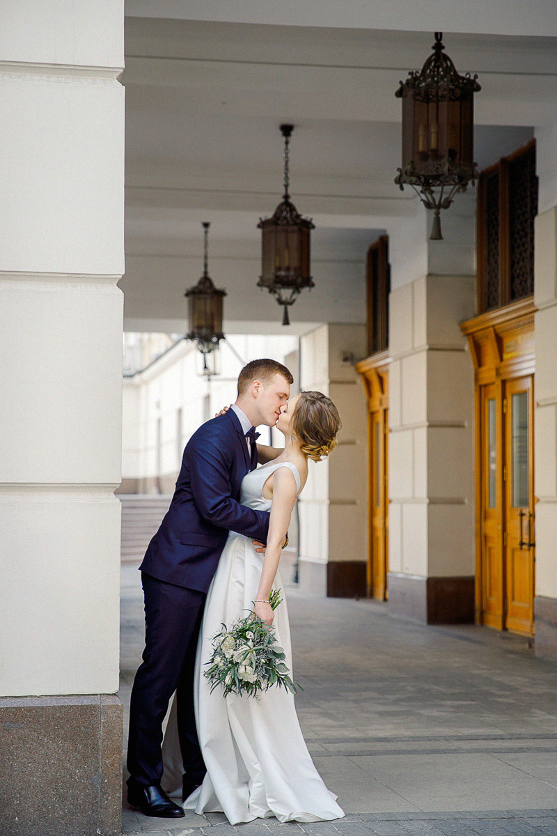 АРХИВ Александра и Павел: Отель ГРАДА, прогулка у Большоего Театра. Свадебный фотограф Москва