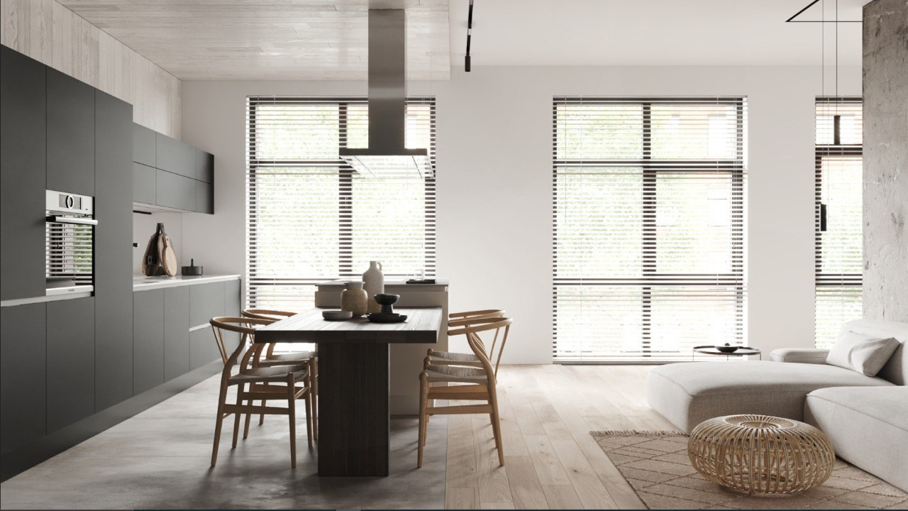 Apartment Interior Visualization. Glukhova Elizaveta  — AI Creator & 3D Visualizer for Interior, Fashion & Beauty Brands