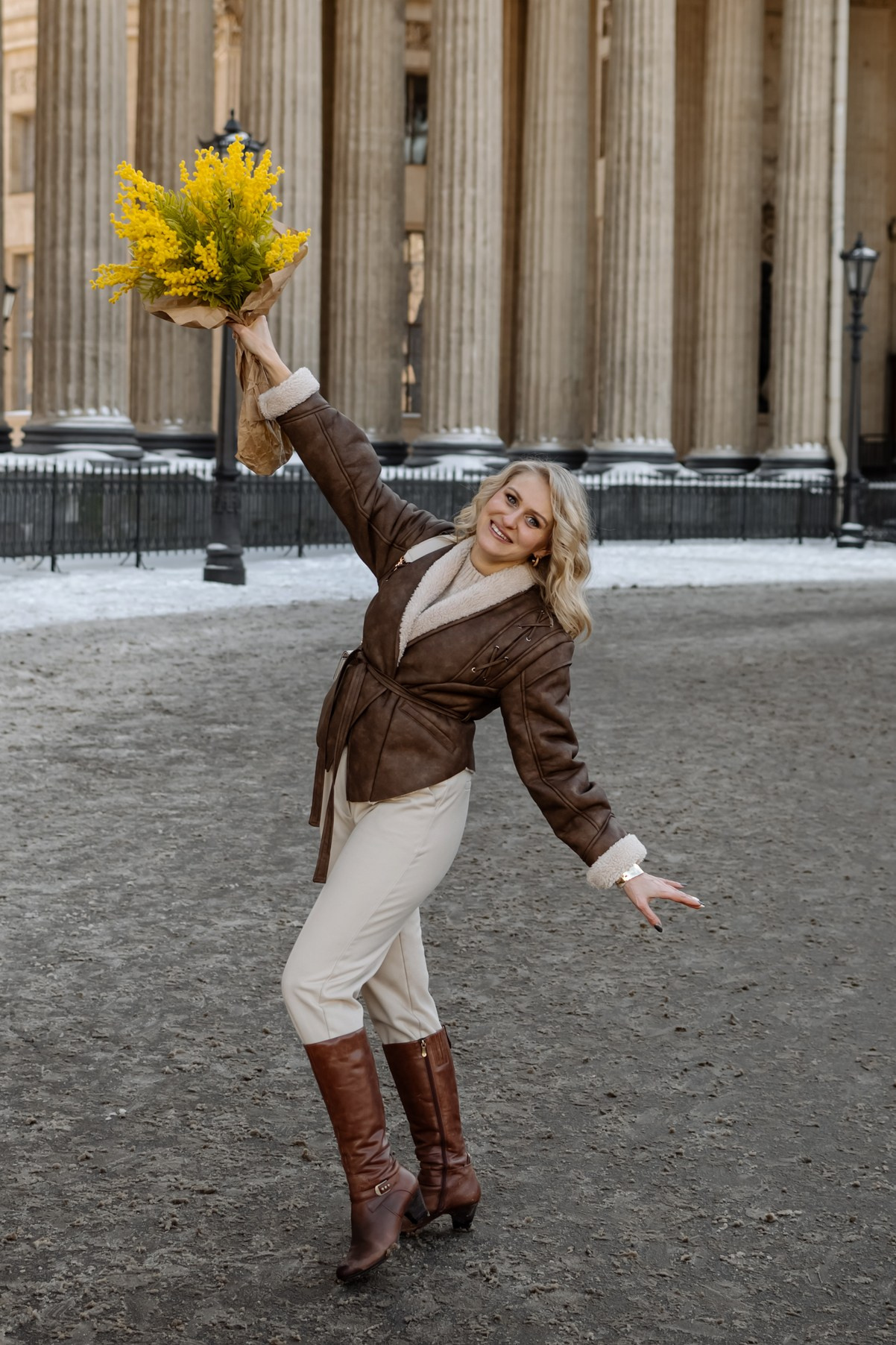 Весна. Прогулка с цветами. Свадебный и семейный фотограф в Санкт-Петербурге Елена Худякова