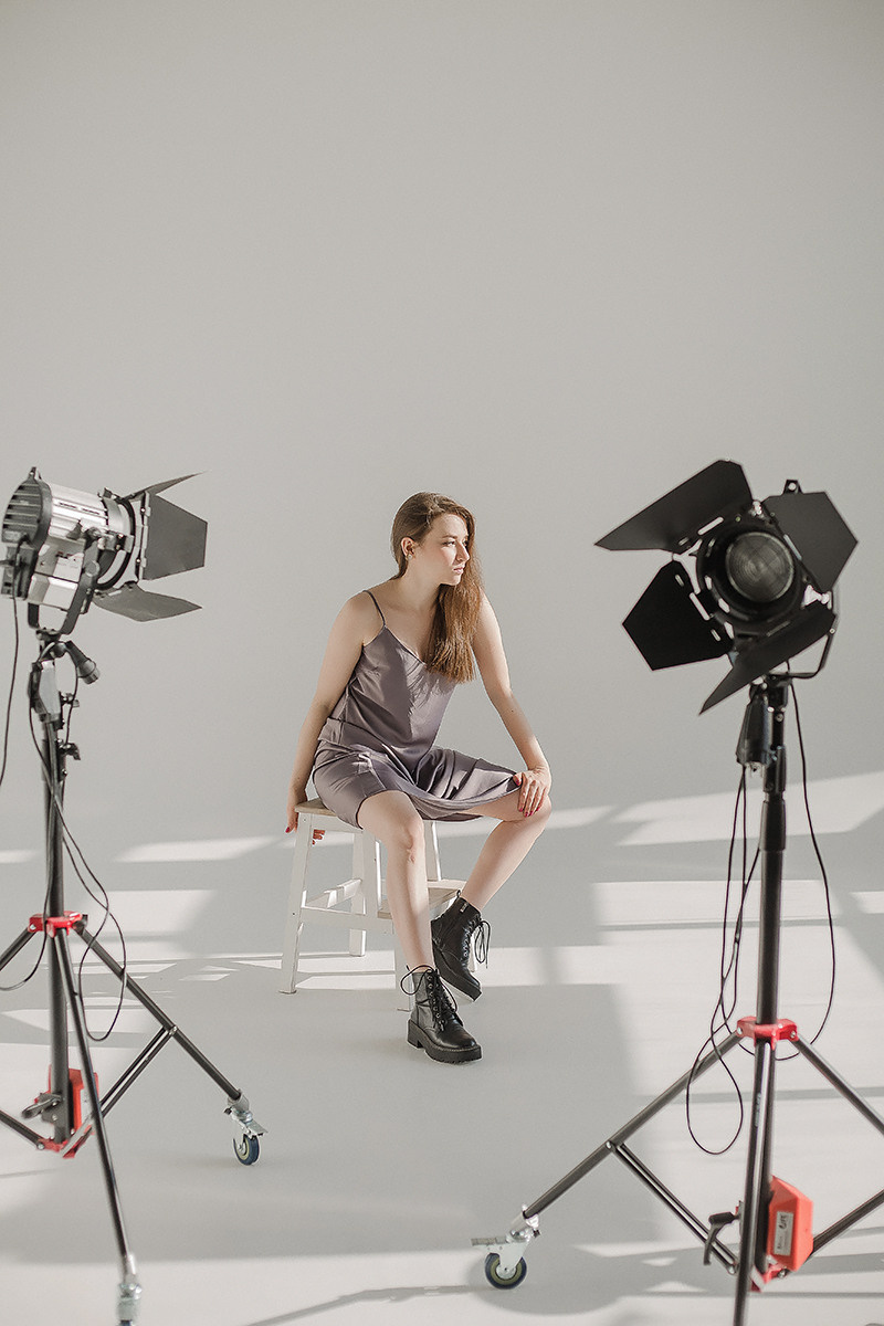 Eli / циклорама. Семейный фотограф в Сургуте