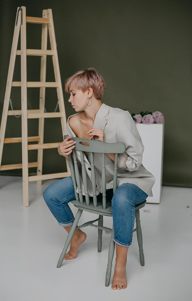 Женя & Оля / циклорама. Семейный фотограф в Сургуте