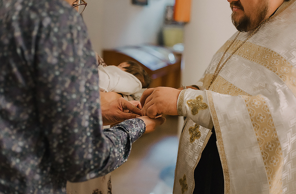 Крещение Сергея. Храм Никольский. Семейный фотограф в Сургуте