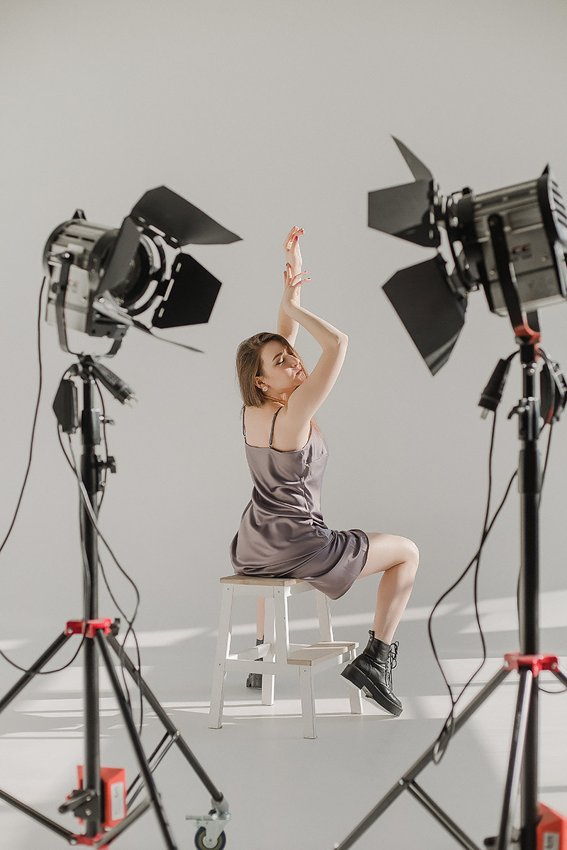 Eli / циклорама. Семейный фотограф в Сургуте