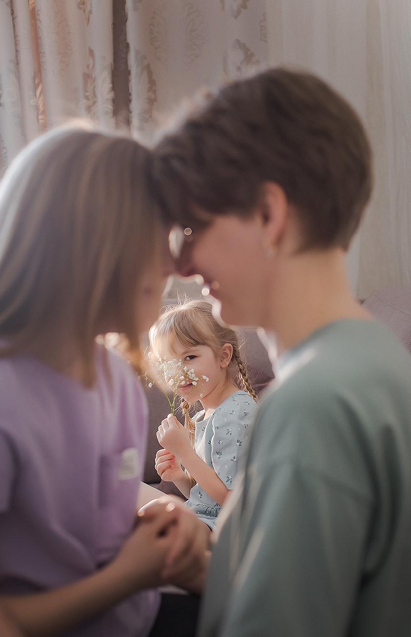 Яна и дочки. Семейный фотограф в Сургуте