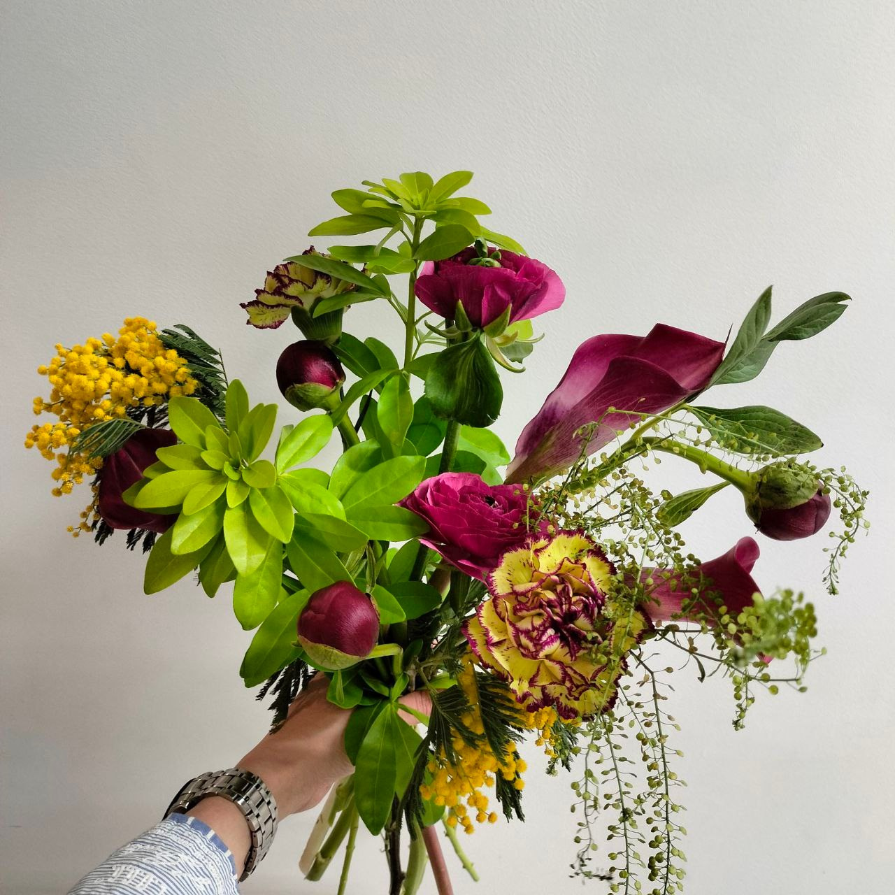 Лёгкий, яркий букет - растрёпыш 