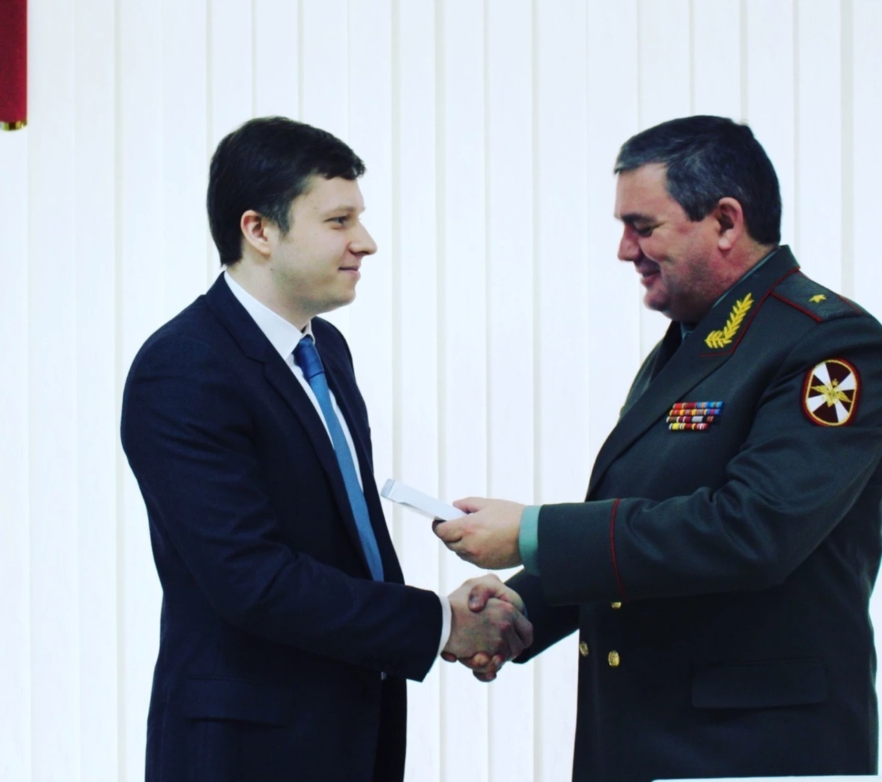 Начальник главного управления по работе с личным составом Росгвардии Щербина Андрей Николаевич