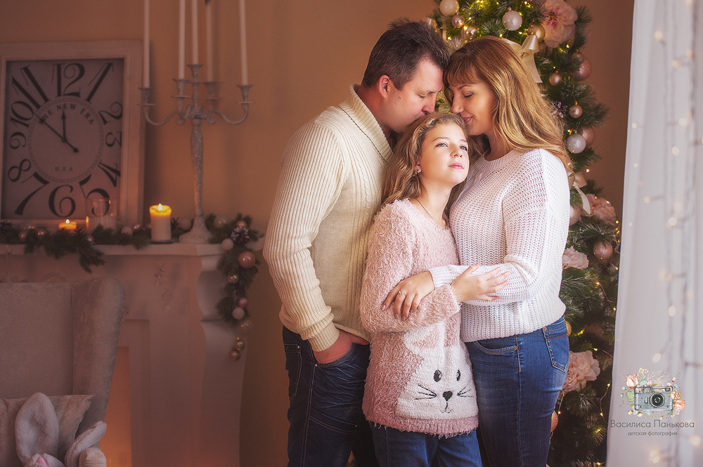 Семейная фотосессия. Фотограф новорожденных Василиса Панькова