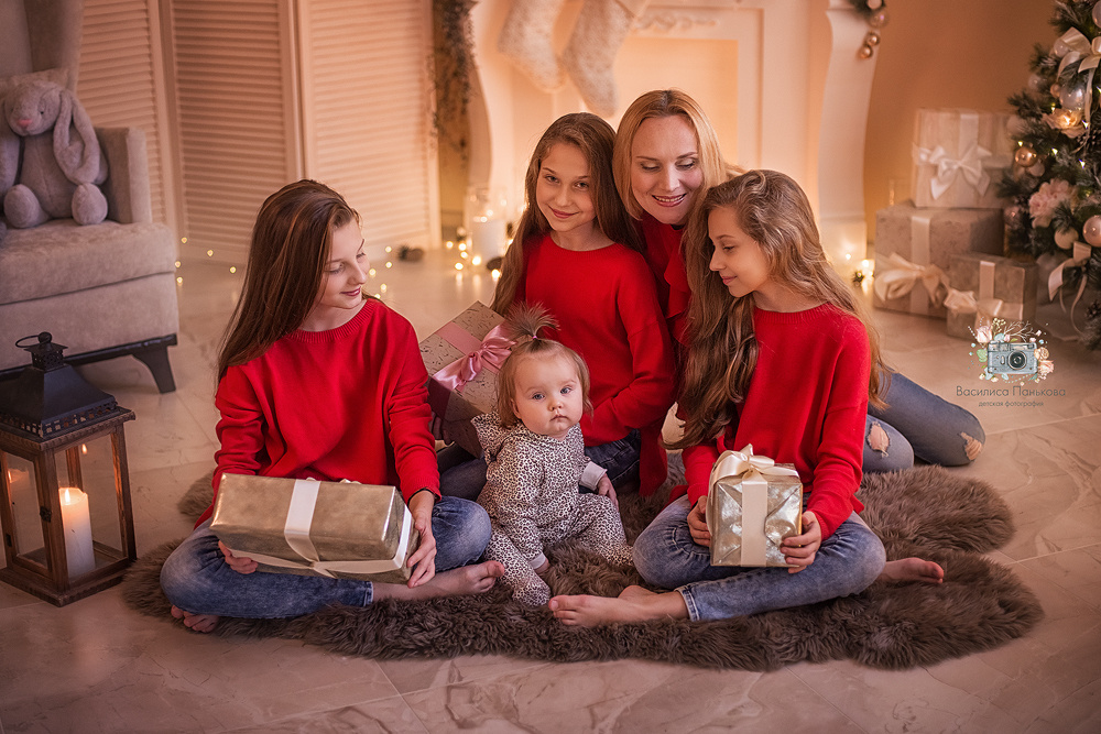 Семейная фотосессия. Фотограф новорожденных Василиса Панькова