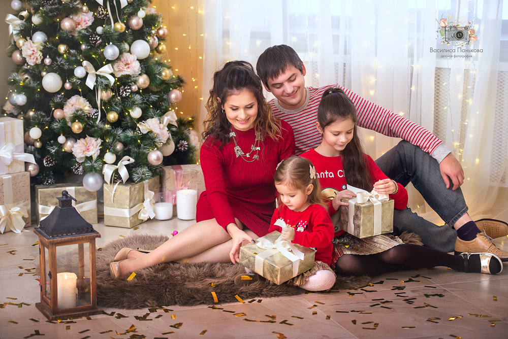 Семейная фотосессия. Фотограф новорожденных Василиса Панькова