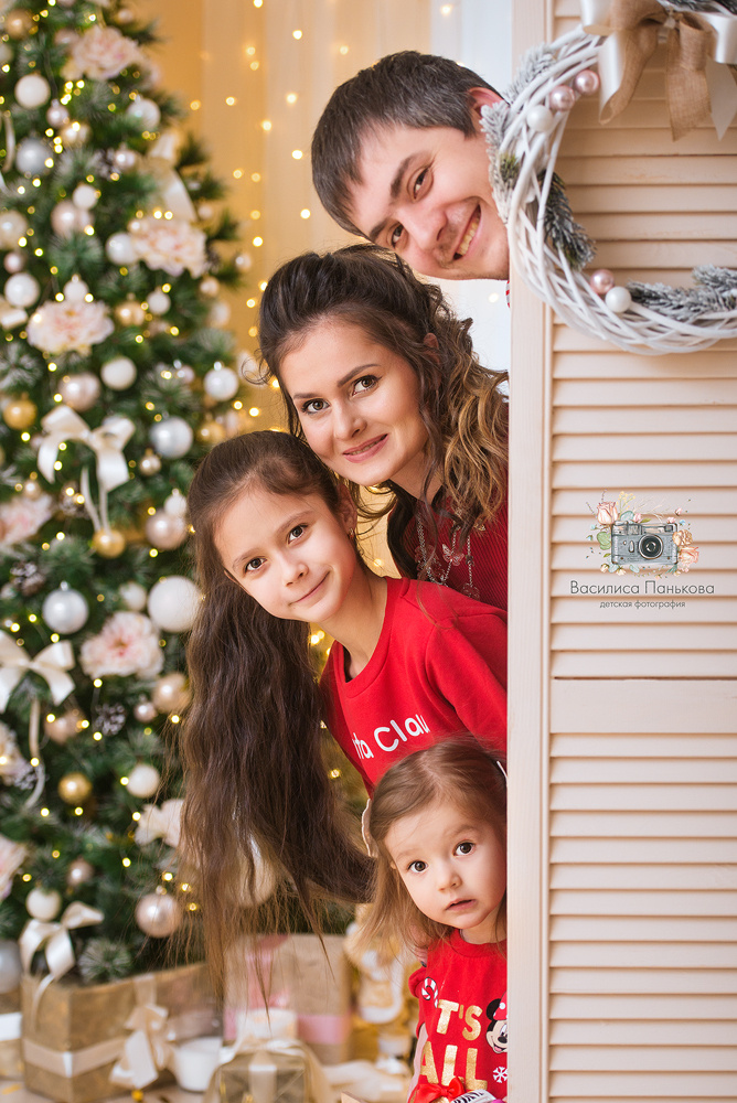 Семейная фотосессия. Фотограф новорожденных Василиса Панькова