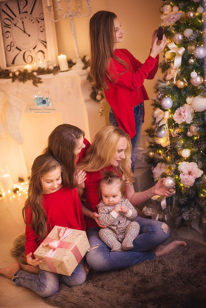 Семейная фотосессия. Фотограф новорожденных Василиса Панькова