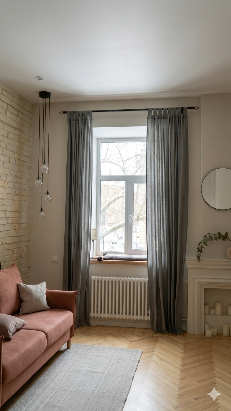 Старый фонд с камином. Главная