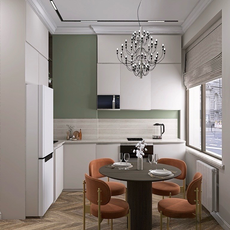 Квартира на Коломенской ул. 15-17. Дизайнер интерьера в Санкт-Петербурге Ольга Рытаровская