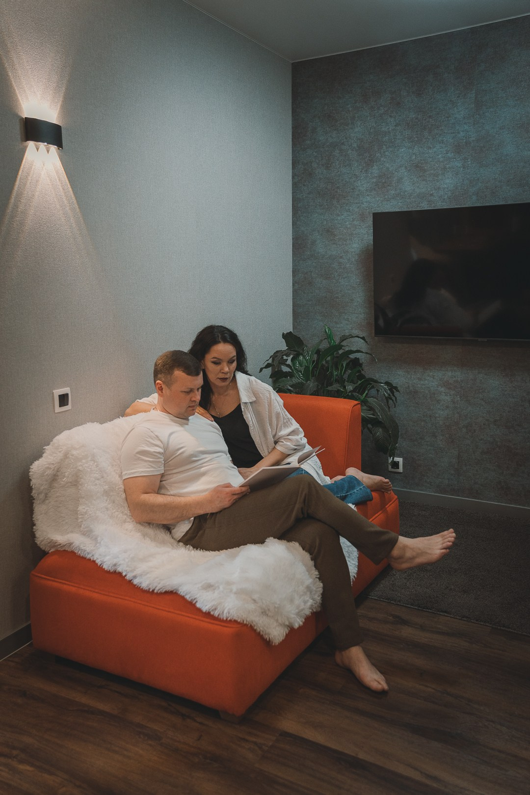 Домашняя фотосессия. Александр и Ирина