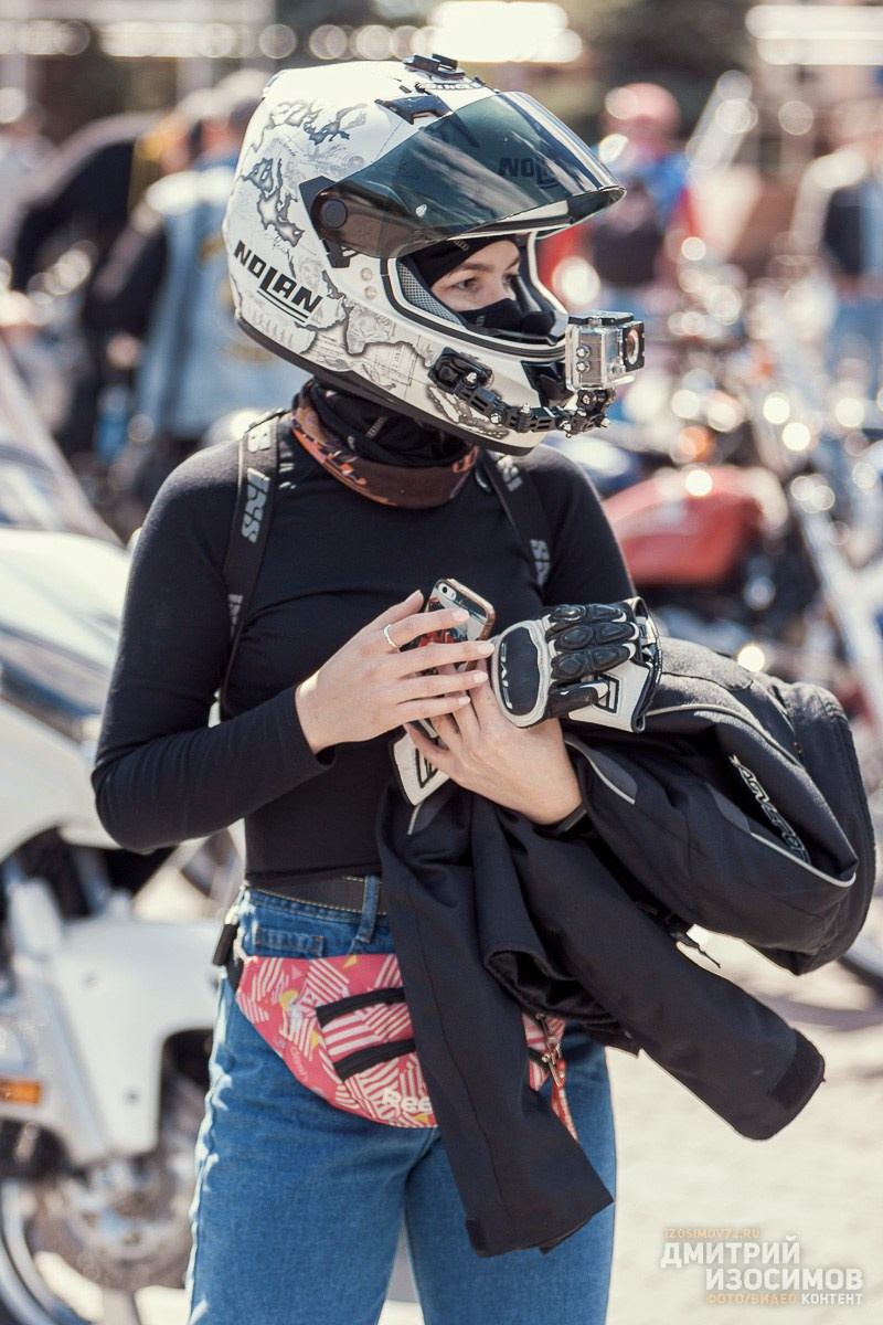 Слёт байкеров