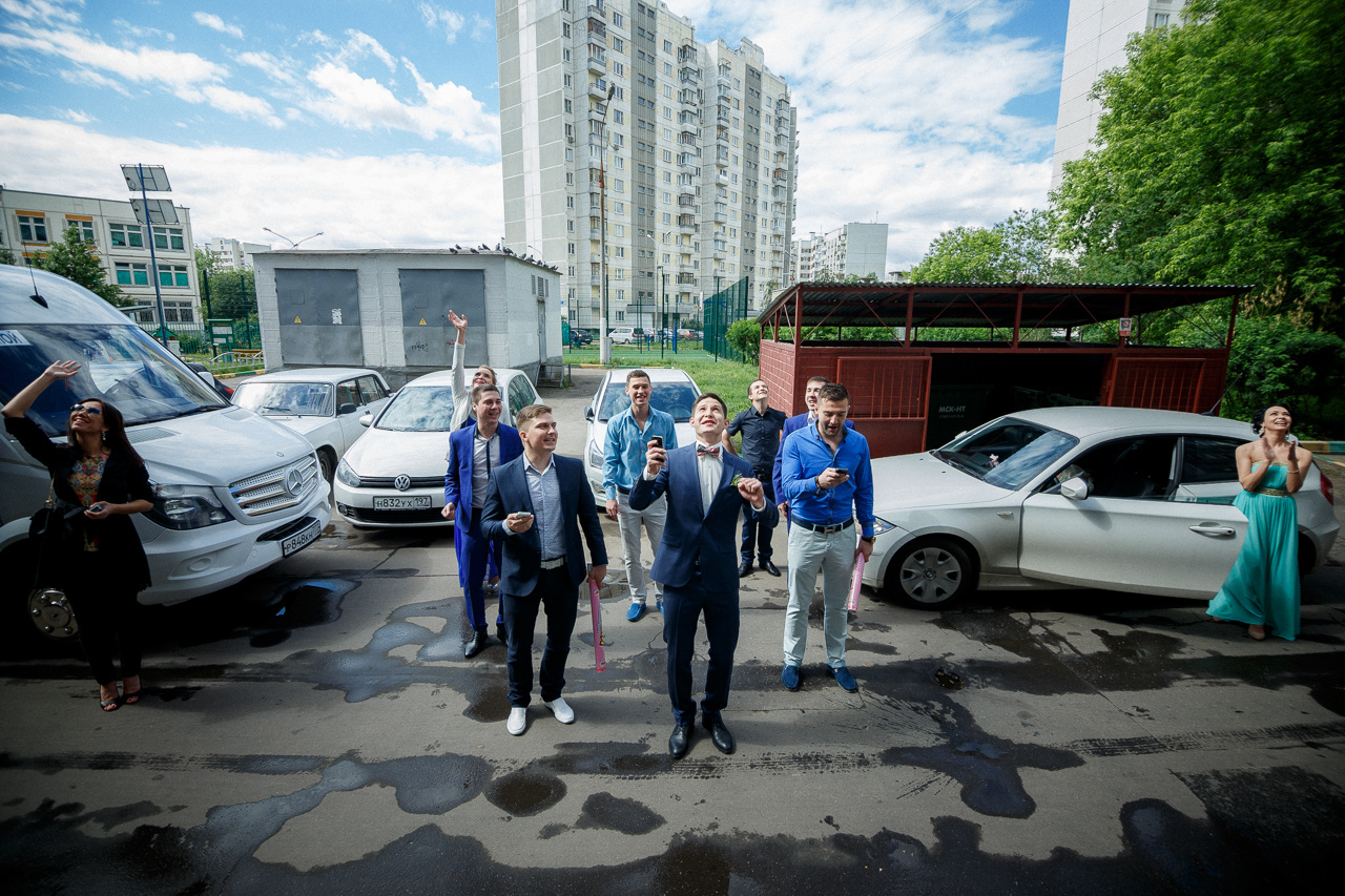 Свадьба Марата и Дарьи, г. Москва. Фотограф Андрей Лёвкин