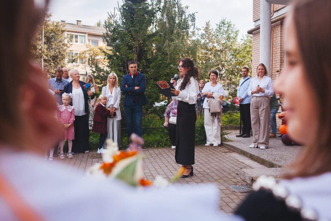 1 сентября в «Квадратике». Семейный фотограф во Всеволожске и Санкт-Петербурге Юлия Капустина