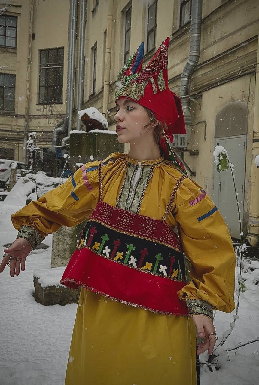 Русско-народный костюм. Художник кино и телевидения по костюмам Есинская Алёна Дмитриевна
