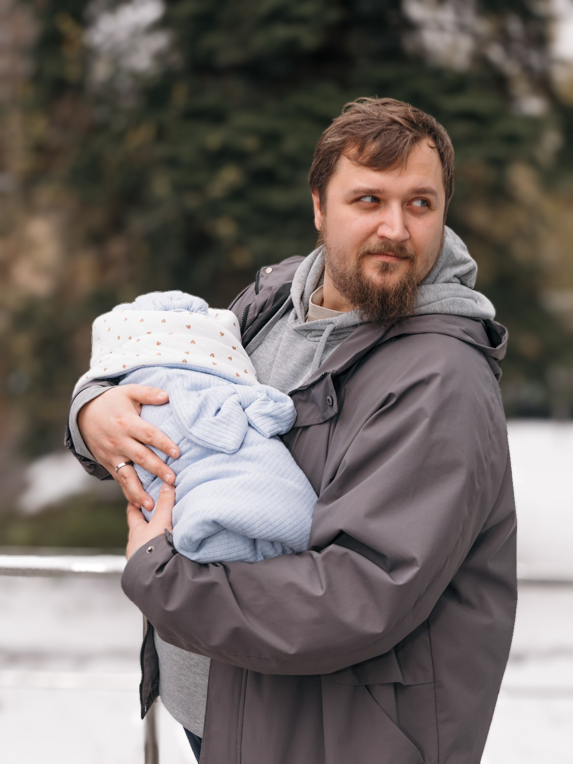 Выписка роддом. Фотограф Алексей Зозин в Москве