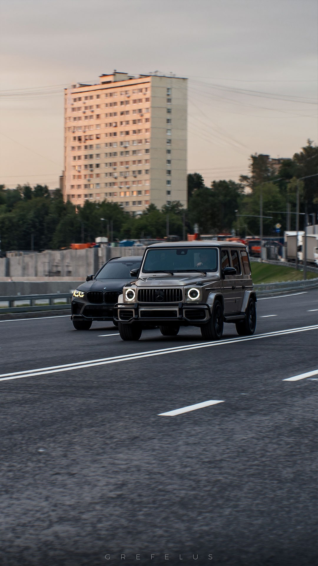 AMG G63 x BMW X5M
