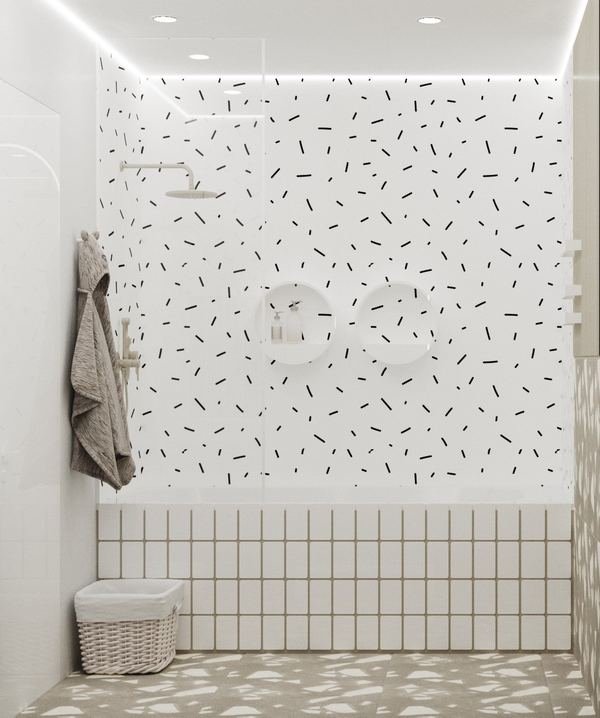 Детская ванная. Студенческий проект, 2023 г. Главная