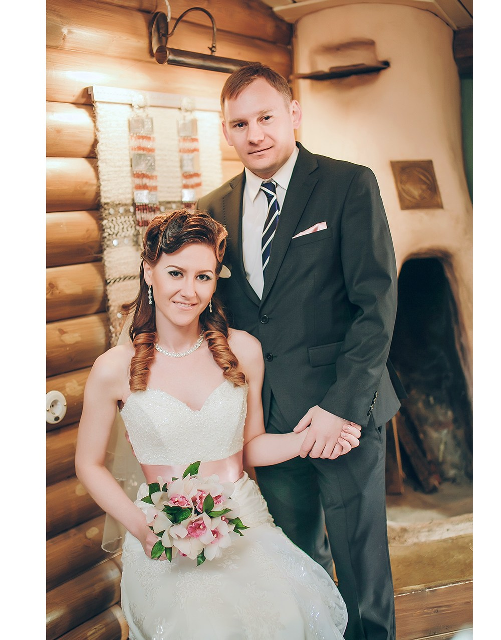 Зимнее свадебное фото. Фотограф Надежда Куин, Якутск