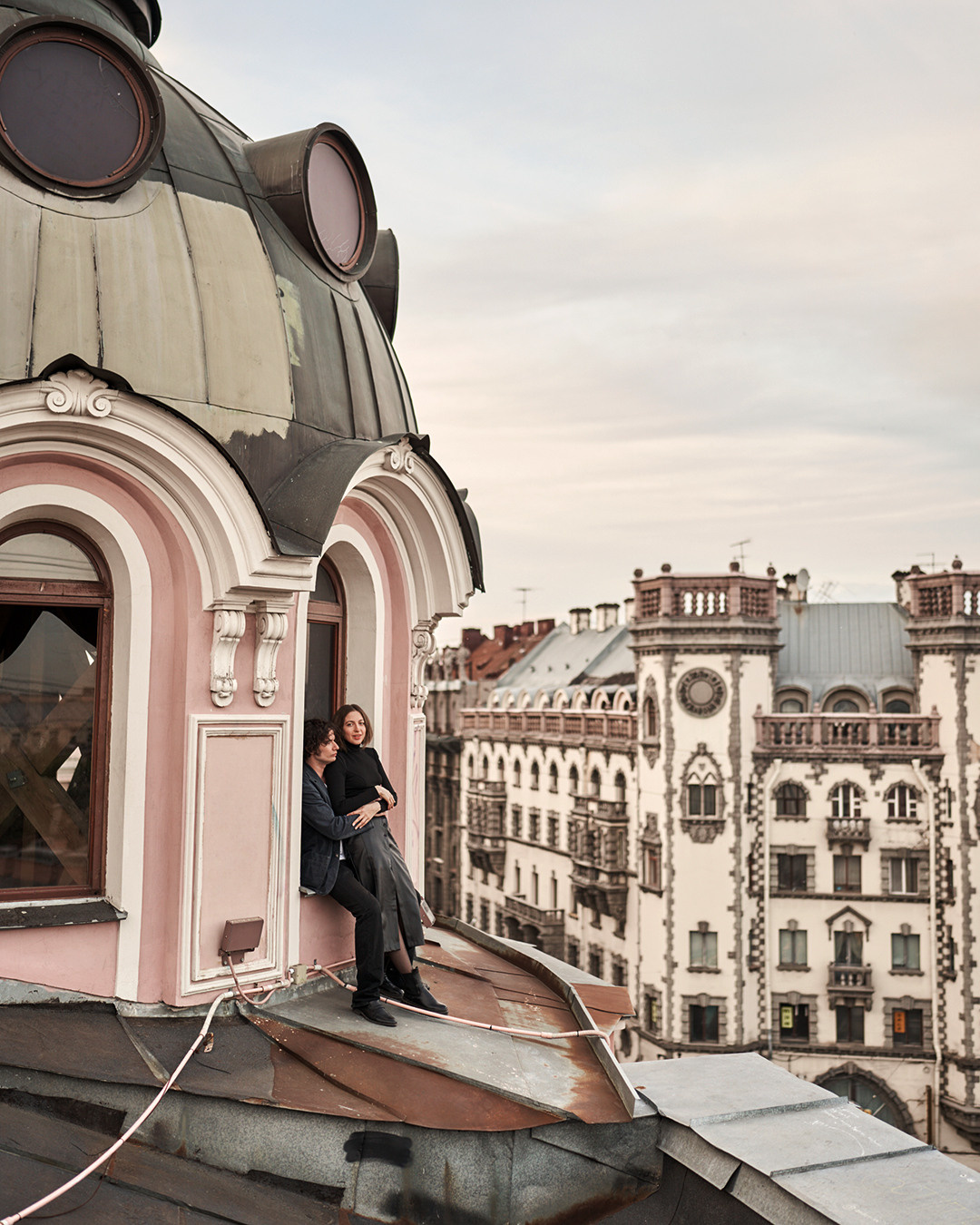 Крыши Питера. Лилия Павлова фотограф в Санкт-Петербурге Питер СПб Фотопрогулки Спб lilyincity