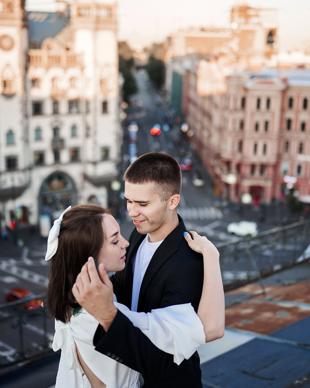 Любовь на крыше. Лилия Павлова фотограф в Санкт-Петербурге Питер СПб Фотопрогулки Спб lilyincity