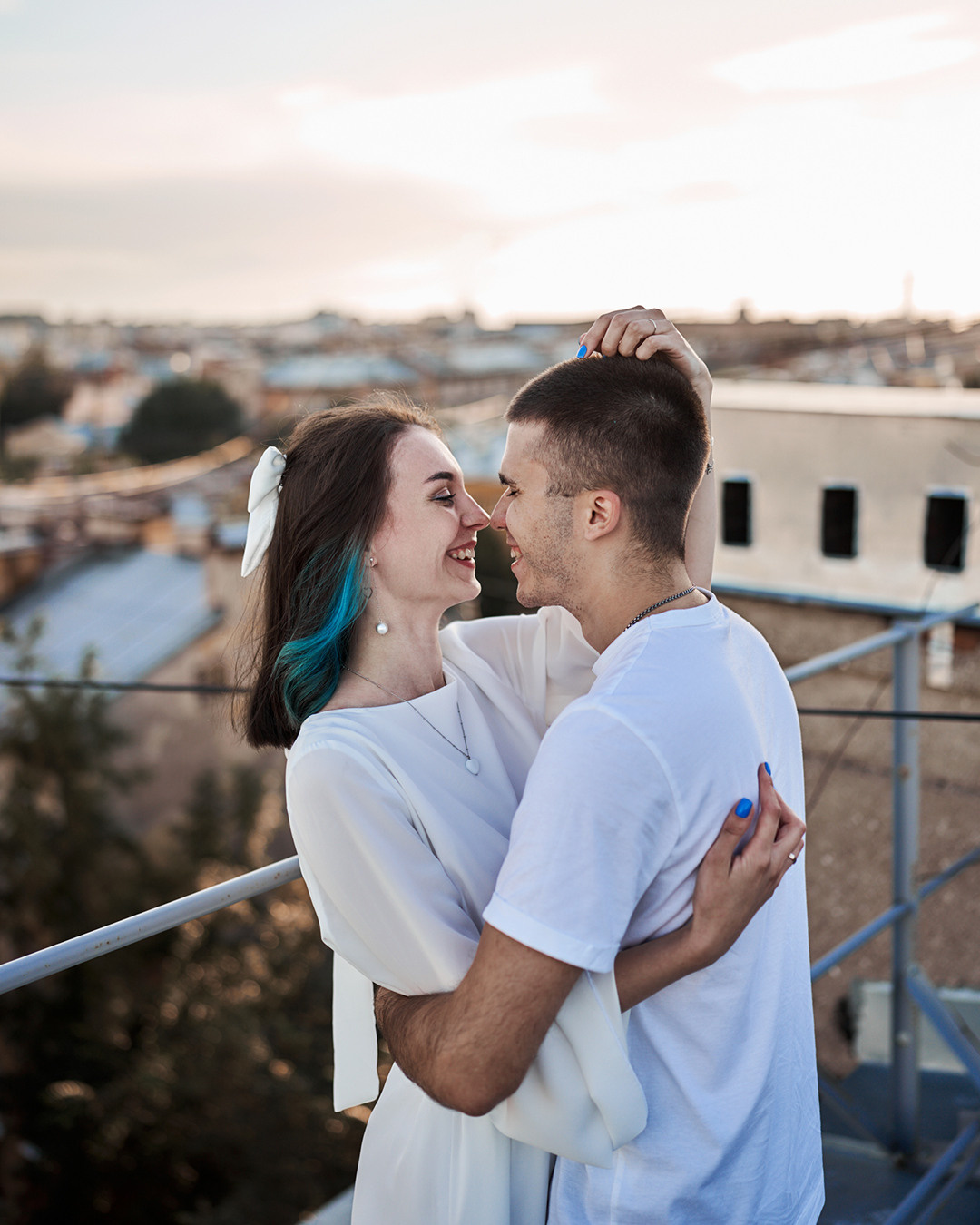 Любовь на крыше. Лилия Павлова фотограф в Санкт-Петербурге Питер СПб Фотопрогулки Спб lilyincity
