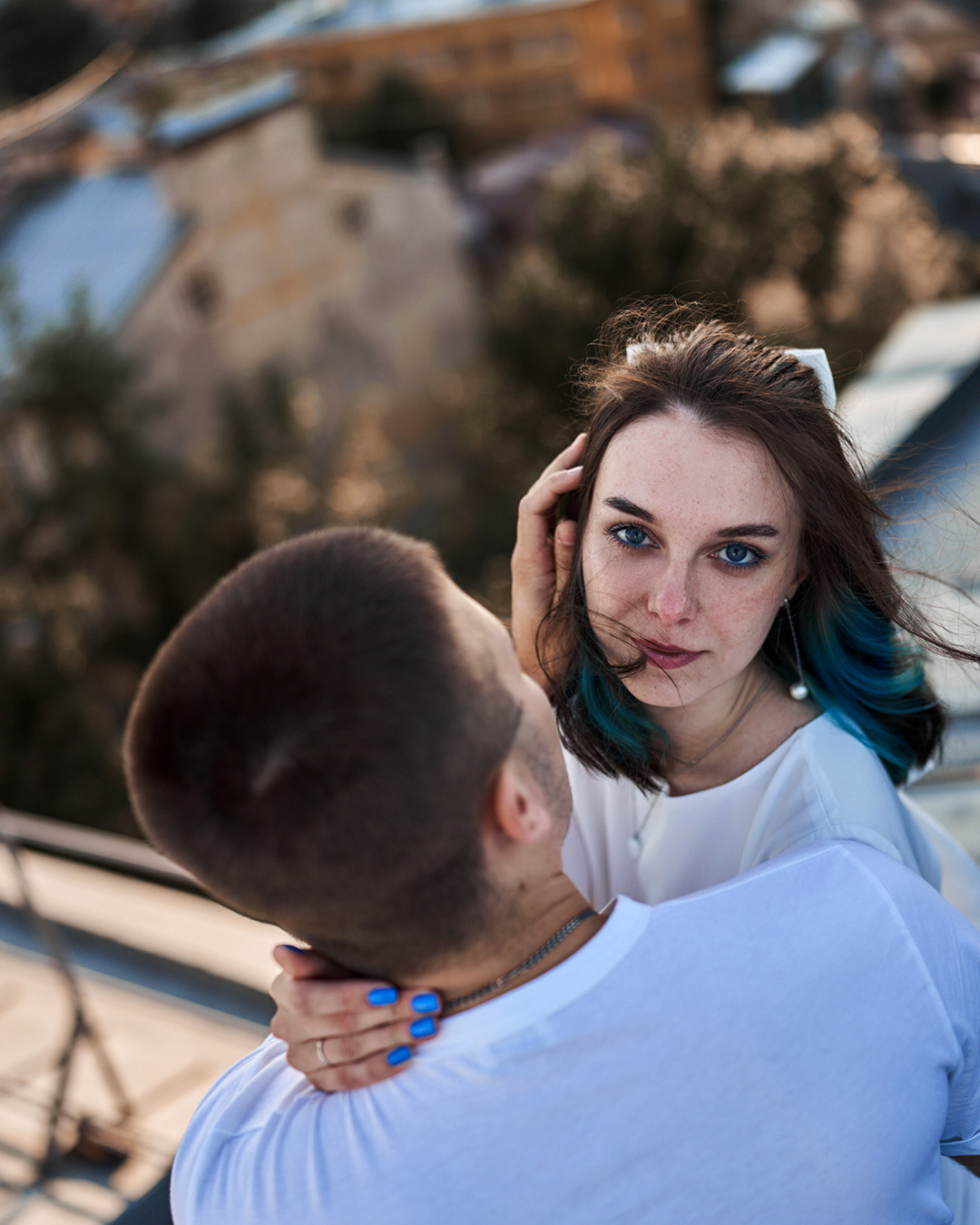 Любовь на крыше. Лилия Павлова фотограф в Санкт-Петербурге Питер СПб Фотопрогулки Спб lilyincity