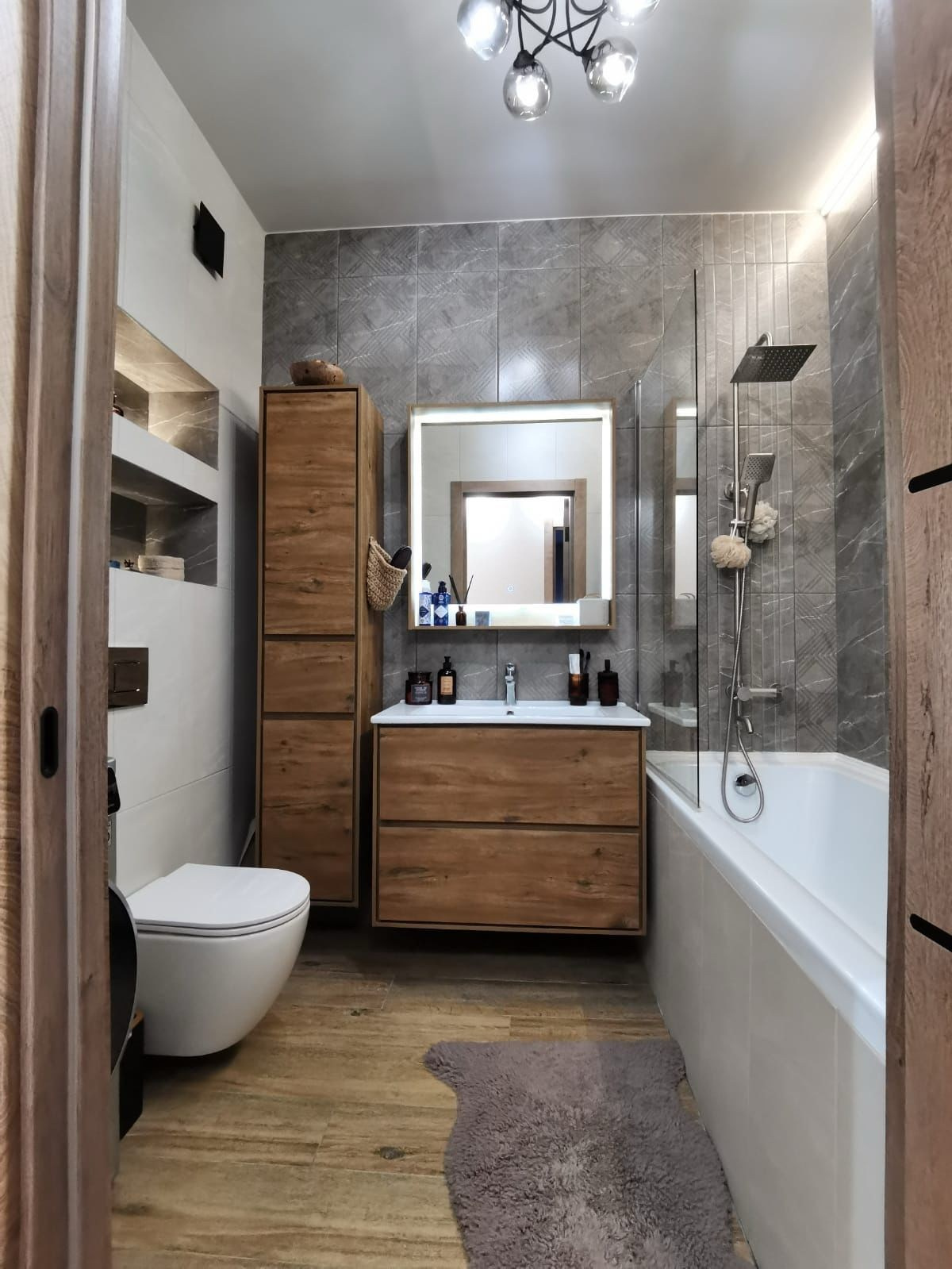 Примеры работ по дизайну ванных нашей студии. Дизайн-интерьера