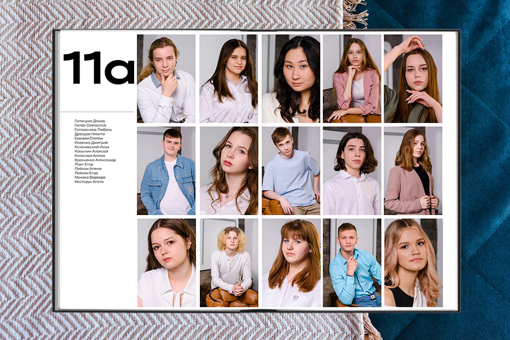 Выпускной альбом «Моя жизнь в школе». Студия выпускных альбомов Ольги Галкиной. Томск