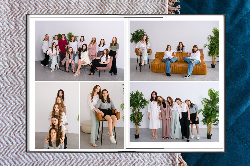 Выпускной альбом «Моя жизнь в школе». Студия выпускных альбомов Ольги Галкиной. Томск