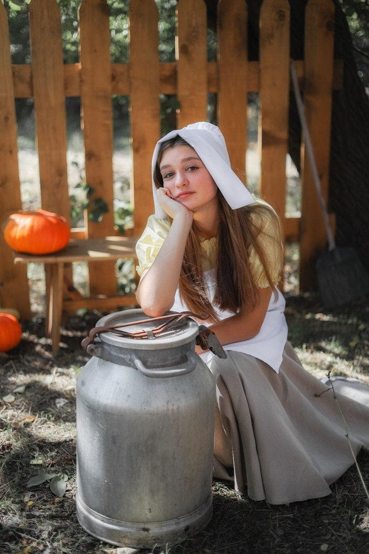 «Золушка, или жизнь в деревне». Семейный детский фотограф Краснодарский край Оксана Колос