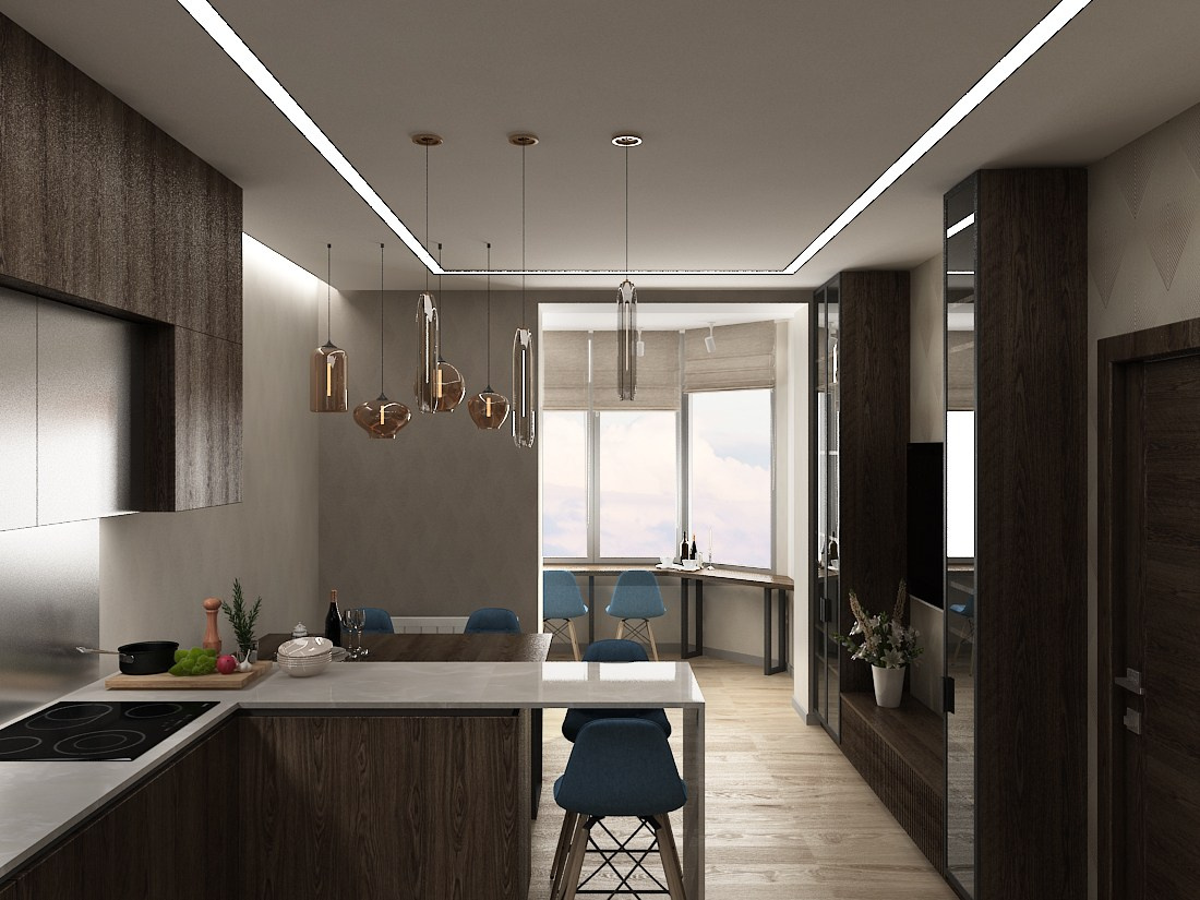 Квартира в ЖК Цивилизация. Дизайнер в Санкт-Петербурге Дмитрий Цыбулько